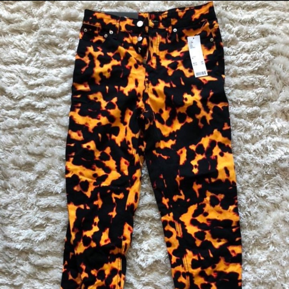 Urban outfitters tortoise shell jeans